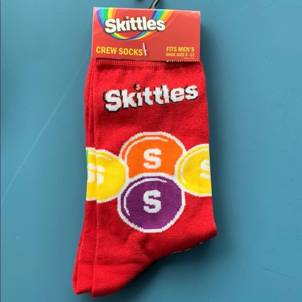 Red and Purple Candy Socks Accessories